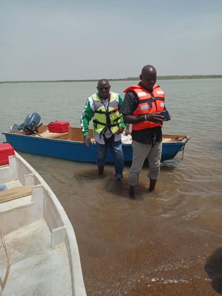 Débarquement équipe